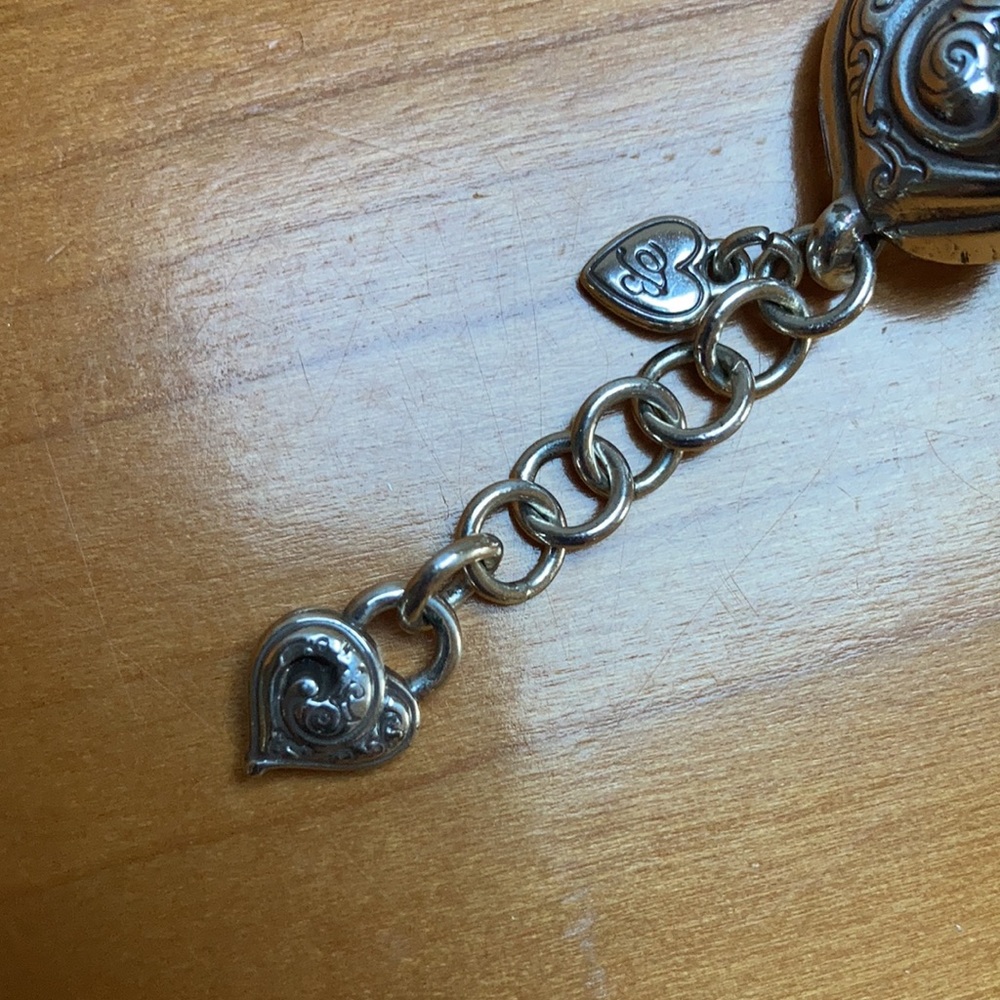 Brighton silver Heart bracelet